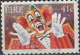 IRELAND 2002 Europa. Circus - 41c Clown FU Self-adhesive - Gebruikt