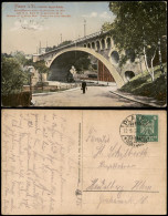 Ansichtskarte Plauen (Vogtland) Friedrich Augustbrücke, Straße 1926 - Plauen