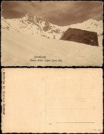 Ansichtskarte Innsbruck Umland-Ansicht Hütte In Den Verschneiten Bergen 1925 - Innsbruck