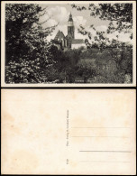 Ansichtskarte Kamenz Kamjenc Stadt Durch Bäume Gesehen 1939 - Kamenz