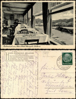 Ansichtskarte Rolandseck-Remagen Hotel Rheingold-Bellevue - Innen 1934 - Remagen