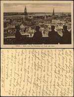 Riga Rīga Ри́га Blick Vom Petri-Kirchturm Auf Stadt Und Düna 1918 - Lettonie