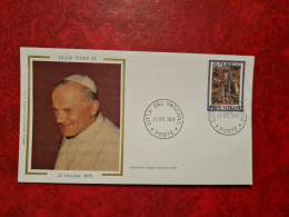 Lettre / Carte  VATICAN FDC 1978 JEAN PAUL II - Sonstige & Ohne Zuordnung