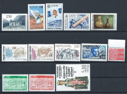 Andorre Lot 13 Tp Neuf** (MNH) Année 1991 - Años Completos