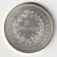 50 Francs Hercule Argent 1975 - Silver - - 50 Francs