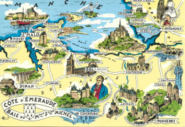 Ref ( 19157  )   Les Provinces Francaises ( Bretagne ) - Carte Geografiche