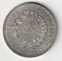 50 Francs Hercule Argent 1976 - Silver - - 50 Francs