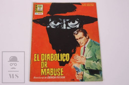 Film/ Movie Comic Book Im Stahlnetz Des Dr. Mabuse - Gert Fröbe, Lex Barker - Harald Reinl - Spanish 1960's - 19 X 24 Cm - Other & Unclassified