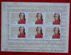 Nascita Wolfgang Amadeus Mozart Music 2006 Mi 1553 Yv 1406 POSTFRIS / MNH / **  VATICANO VATICAN VATICAAN - Neufs