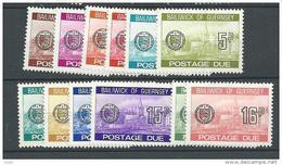 1977 MNH Guernsey Porto/Postage Due, Postfris - Guernesey