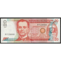 PHILIPPINES - PICK 182 I - 20 PISO - 2007 - SUP - Filippijnen