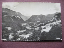 CPA PHOTO 74 MIEUSSY Vallée Du Giffre , Le Mont , Le Mole , L'Herbette. Au Fond Le Salève 1950 - Mieussy