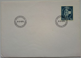 1970..SWEDEN..COVER WITH STAMP.. The National Seal..NEW - FDC