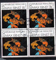 Max Ernst (1891-1976) - Après Nous La Maternité - 2f.50 - Yt 2727 X4- Multicolore - Oblitéré - Année 1991 - - Used Stamps