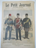 Le Petit Journal N°262 – 24 Novembre 1895 - ARMEE OTTOMANE TURQUIE - Attaque De Mosquée Par Des ARMENIENS - Le Petit Journal