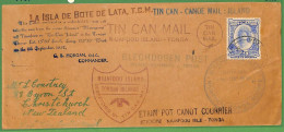 ZA1506 - TOGA - POSTAL HISTORY - OVERSIZED Cover To New Zealand  TIN CAN MAIL - Tonga (...-1970)