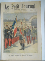 LE PETIT JOURNAL N°286 - 10 Mai 1896 -  FERDINAND DE BULGARIE - YAMAGATA JAPON - VOITURETTE TANDEM LEON BOLLEE - Le Petit Journal