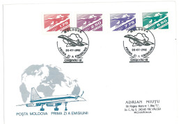 COV 06 - 235 AIRPLANE, Moldova - Cover - Used - 1979 - Briefe U. Dokumente