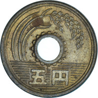 Monnaie, Japon, 5 Yen, 1963 - Japón
