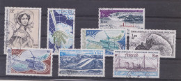 Taaf Antarctique Timbre Oblitéré Lot De 8 Timbres Oblitérés - Collections, Lots & Series