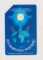 POLAND -  Eucharist Congress  Urmet  Phonecard - Polen