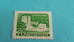 HONGRIE - HUNGARY - Magyar Posta - Timbre 1960 : Forteresses Et Châteaux - Forteresse De Nagyvazsony - Usati