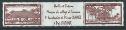 Wallis Et Futuna N° 681 / 82  XX Wallis & Futuna Autrefois, Les 2 Valeurs Se Tenant Vignette Sans Charnière, TB - Nuevos