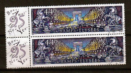 FRANCE YT 2918 X2 OBLITERE "LES CHAMPS ELYSEES" ANNÉE 1995 - Used Stamps