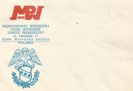 Poland Envelope (0113): 1987 MUROWANA GOSLINA Sport Marathon - Stamped Stationery