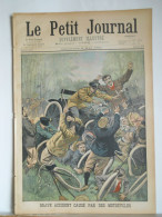 LE PETIT JOURNAL N° 494 - 6 MAI 1900 - ACCIDENT CAUSE PAR DES MOTOCYCLES - EXPOSITION 1900 PAIVLLON DE LA GRECE - Le Petit Journal