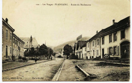 2716 -  Vosges - PLAINFAING :    Route Du Bonhomme    -  Circulée 1917 - Plainfaing