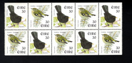 1987202458 1998 SCOTT 1106c  (XX) POSTFRIS MINT NEVER HINGED - BOOKLET PANE BIRDS - BLACKBIRD - GOLDCREST - Nuevos