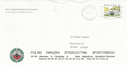 Poland Envelope (0488): Warszawa Polish Sports Shooting Association (postal Circulation) - Stamped Stationery