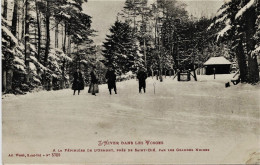 2719 -  Vosges - A LA PEPINIERE DE L ' ORMONT  PAR LES GRANDES NEIGES -  Circulée 1917 - Plainfaing