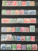 Lot De 124 Timbres Tchécoslovaquie 1925 / 1946 - Collections, Lots & Séries