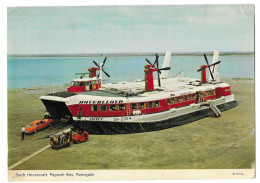 AEROGLISSEUR - SWIFT HOVERCRAFT - PEGWELL BAY - RAMSGATE CALAIS - HOVERLLOYD - Aerodeslizadores