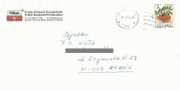 Poland Envelope (1462): Warszawa Sport Polish Basketball Association (postal Circulation) - Stamped Stationery