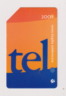 POLAND -  2001 Tel Urmet  Phonecard - Polen