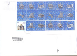 2024. Russia, The Letter Sent By Registered  Post To Moldova - Storia Postale