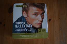 JOHNNY HALLYDAY LES ANNEES VOGUE COFFRET METAL 3 CD VALEUR+ - Rock