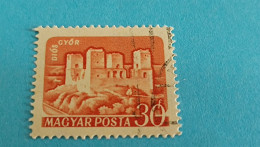 HONGRIE - HUNGARY - Magyar Posta - Timbre 1960 : Forteresses Et Châteaux - Château Médiéval De Diosgyör (13ème Siècle) - Usati