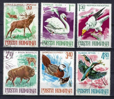 Roumanie 1977 Animaux Sauvages (58) Yvert N° 3021 à 3026 Oblitéré Used - Used Stamps