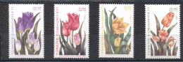 Turquie 1998-International Tulip Festival, Bursa  Set (4v) - Unused Stamps