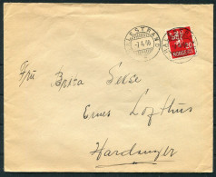 1940 Norway Balestrand Cover - Lofthus Hardanger  - Briefe U. Dokumente