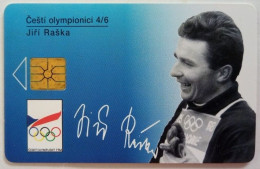 Czech Republic SPT 50 Units - Olympionic Sportsman -Jiri Raska - Repubblica Ceca