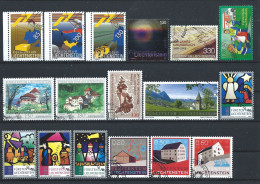 Liechtenstein Lot 38 Tp Obl (FU) Année 2009 - Vollständige Jahrgänge