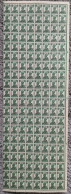 1944 Muscat KGVI 9p Half Sheet Of 160 ** - Oman