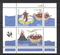 Islande 1994-Europa Stamps-Great Discoveries M/Sheet - Ungebraucht