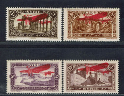 Syrie. 1926. Poste Aérienne N° 30/33* TB. - Airmail