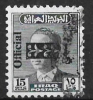 IRAQ 1973 Official Postage Stamp, King Faisal Stamps With Portrait Obliterated ''15f Black''  Used (**) - Iraq